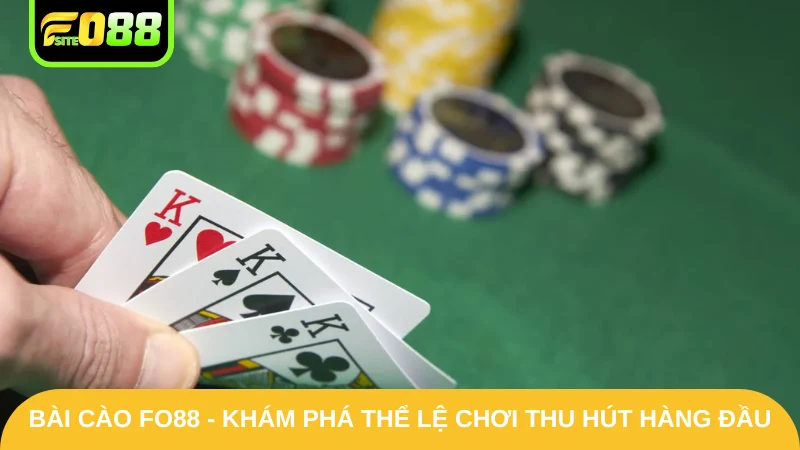Bài Cào Fo88 - Khám Phá Thể Lệ Chơi Thu Hút Hàng Đầu